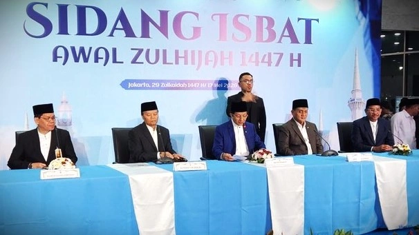 Sidang Isbat Awal Zulhijiah 1447 H. (detikcom)