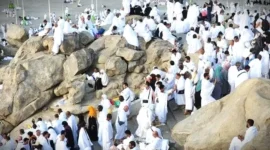 Suasana di Padang Arafah. (Foto: Getty Image/ Detik.com)