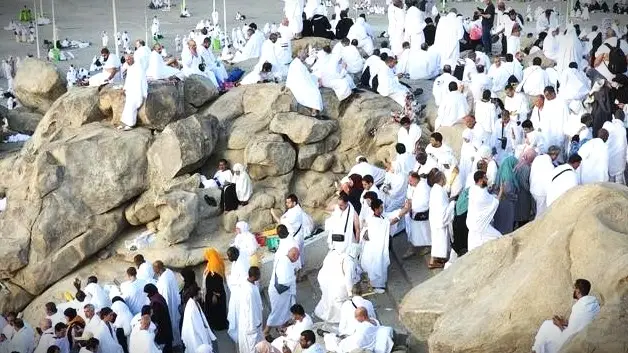Suasana di Padang Arafah. (Foto: Getty Image/ Detik.com)