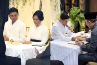 Kolase pernikahan Anji dan Desmiliana Ariyana (Instagram.com/putrasiregarr17)