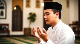 Ilustrasi Sedang Berdoa.
