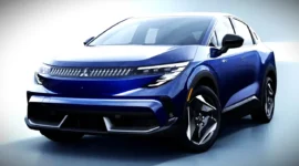 Mitsubishi Eclipse Bangkit Lagi, Jadi SUV Listrik Berbasis Nissan Leaf. (Carscoops)