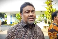 Presiden Partai Buruh Said Iqbal di Istana, Jakarta, Senin (1/9/2025). 