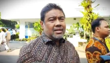 Presiden Partai Buruh Said Iqbal di Istana, Jakarta, Senin (1/9/2025). 