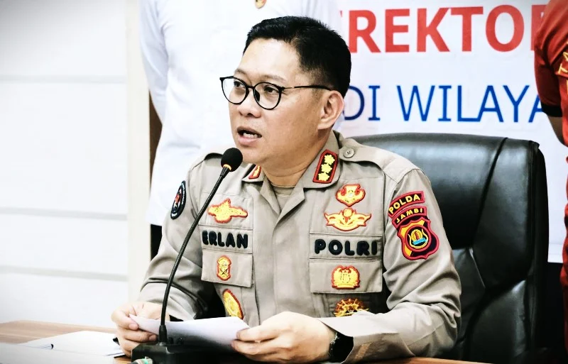Kabid Humas Polda Jambi, Kombes Pol. Erlan Munaji. ist