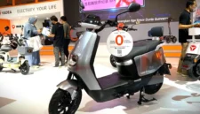 Yadea E8S Pro, salah satu motor listrik dengan baterai SLA. (KOMPAS.com)