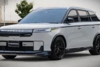 Modifikasi bodykit Jaecoo J5. (siam bodykit)