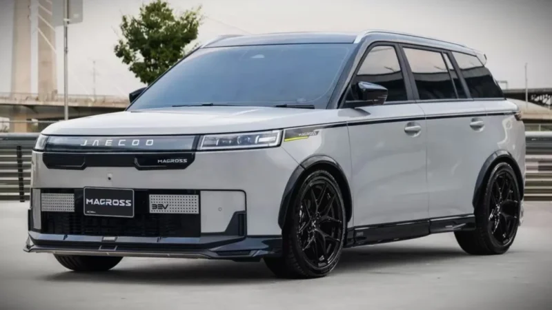 Modifikasi bodykit Jaecoo J5. (siam bodykit)