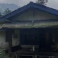 Kediaman Mbah Sarnuh, rumah dengan Listrik Rp.0 di Sukabumi. (KOMPAS.com)