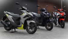 Honda Vario Evo 160 meluncur di Jakarta-Tangerang. (Dok. Wahana Honda)