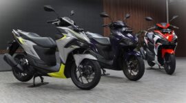 Honda Vario Evo 160 meluncur di Jakarta-Tangerang. (Dok. Wahana Honda)