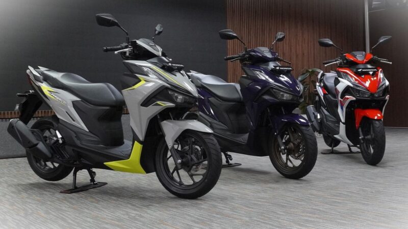 Honda Vario Evo 160 meluncur di Jakarta-Tangerang. (Dok. Wahana Honda)