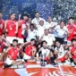 Timnas voli putra Indonesia menjuarai AVC Men Cup 2026 usai mengalahkan Korea Selatan 3-0 di final, Minggu (28/6/2026). (AVC Cup 2026)
