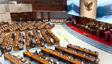 Rapat Paripurna yang digelar di Gedung DPR, Senayan, Jakarta, pada Selasa (30/6/2026). (KOMPAS.com)
