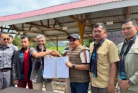 Serah Terima Lahan antara Pemkab Kerinci kepada PPK Pembangunan Peningkatan RS Berkualitas pada RSUD Kabupaten Kerinci dengan penyedia PT. PP Urban (Urban–Penta KSO).