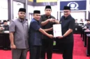Wako Alfin Serahkan Raperda APBD 2025 ke DPRD.