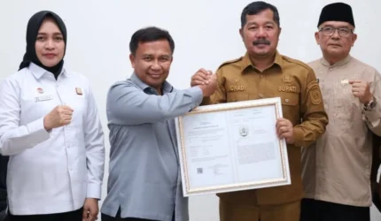 Beras Payo Kerinci Raih Sertifikat Indikasi Geografis