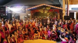 Wako Alfin & Ketua PKK Hadiri Malam Pergelaran Seni Budaya Kenduri Sko Enam Luhah Sungai Penuh 2026.