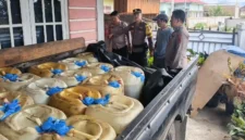 Polres Kerinci Bongkar Penyelewengan Solar Subsidi.