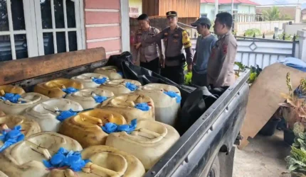 Polres Kerinci Bongkar Penyelewengan Solar Subsidi