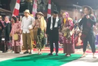 Malam Pergelaran Seni dan Budaya yang bertajuk “Tradisi Hang Lahaek” di Luhah Datuk Singarapi Puteah Sunge Pnoh.