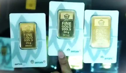 Harga Emas Antam Hari Ini Stabil