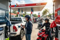 Ilustrasi - Pengisian BBM di SPBU. Harga BBM Pertamina Hari Ini 2 Juni 2026.