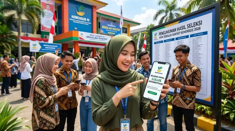 Ilustrasi - Hasil Seleksi Administrasi PPPK Sekolah Rakyat Kemensos.