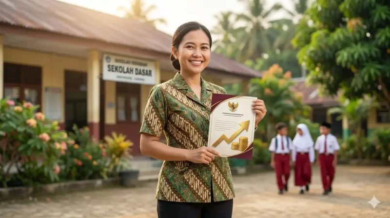 Ilustrasi - Tunjangan Guru Non-ASN Resmi Naik Jadi Rp2 Juta Sebulan.