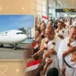 Ilustrasi Menyambut Kepulangan Jemaah Haji.