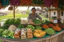 Ilustrasi - Modal Kecil Untung Manis: 10 Ide Jualan Sayur dan Lauk Matang di Kampung.