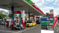 Ilustrasi Pengisian BBM di SPBU Pertamina.