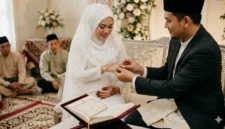 Ilustrasi Prosesi Pernikahan. Hukum Menikahi Wanita Hamil: Sahkah Menurut Agama dan Hukum Negara?.