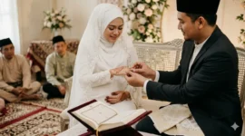 Ilustrasi Prosesi Pernikahan. Hukum Menikahi Wanita Hamil: Sahkah Menurut Agama dan Hukum Negara?.