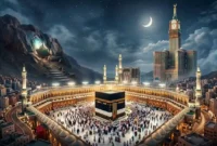 Ilustrasi Kota Mekkah. Menggali Kisah Mekkah: Dari Lembah Tandus hingga Jadi Jantung Spiritual Dunia.