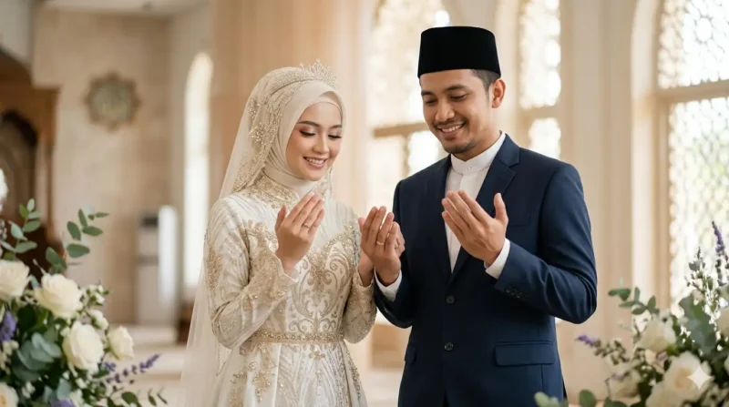 Ilustrasi - Doa Setelah Akad Nikah Sesuai Sunnah untuk Pengantin Baru.