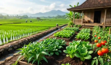 8 Sayuran Terbaik untuk Kebun Rumah Dekat Sawah, Cepat Panen!