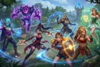 Ilustrasi - 7 Hero Meta Mobile Legends Season 40 Terbaik buat Push Rank.