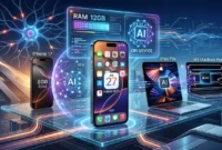 Ilustrasi . Apple Patok Standar RAM 12GB untuk Fitur Premium Ini. (Gemini)