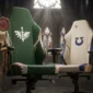 Ilustrasi - Secretlab TITAN Evo Warhammer 40,000 Dark Angels Edition.