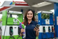 Ilustrasi Petugas di SPBU Pertamina. Pertamina Sesuaikan Harga Pertamax per 10 Juni 2026.
