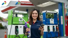 Ilustrasi Petugas di SPBU Pertamina. Pertamina Sesuaikan Harga Pertamax per 10 Juni 2026.