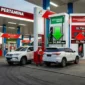 Ilustrasi - Pelayanan Pengisian BBM di SPBU Pertamina.