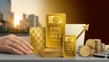Ilustrasi - Harga Emas Antam Hari Ini 10 Juni 2026 Stabil di Rp2,73 Juta per Gram.