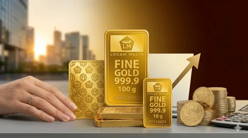 Ilustrasi - Harga Emas Antam Hari Ini 10 Juni 2026 Stabil di Rp2,73 Juta per Gram.