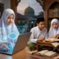 Ilustrasi - AI Bisa Cari Hadis, tapi Pesantren Cetak Karakter.