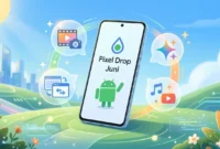 Ilustrasi - Google Pixel Drop Juni: Fitur AI Gemini & Android 17 Resmi Rilis.