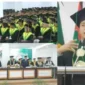 Kolase - Prosesi Wisuda ke XII IAIN Kerinci.