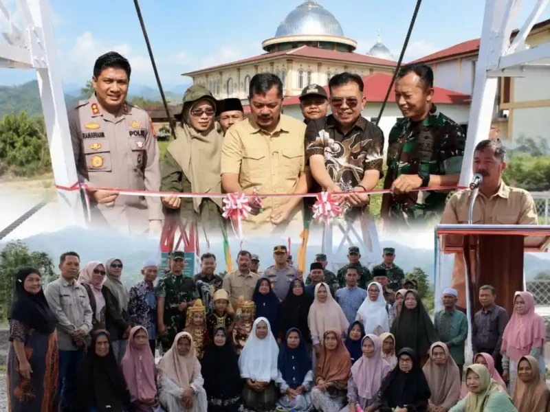 Kolase - Peresmian 3 Jembatan Baru di Kerinci.