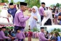 Kolase - Bupati Kerinci Menyapa Peserta Upacara Peringatan HARGANAS 2026.